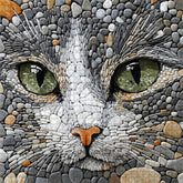 Pebble Cat Puzzle 1000 Teile